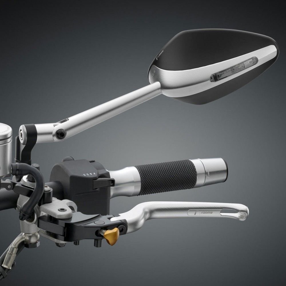 Rizoma Universal Veloce Ayna Gri BS306A