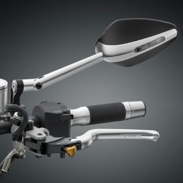 Rizoma Universal Veloce Ayna Gri BS306A