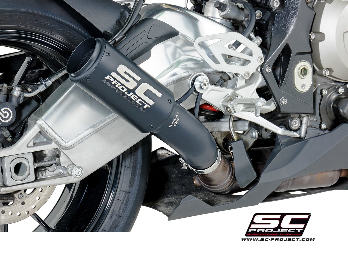 Bmw S1000 RR SC Project CR-T Black Edition  Slip On Egzoz