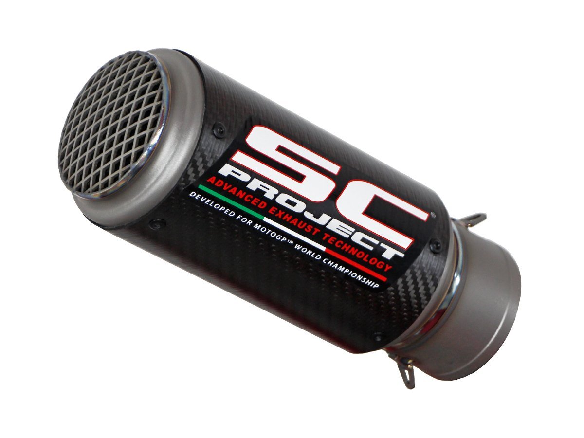 Bmw S1000 RR SC Project CR-T Slip On Egzoz Carbon Izgaralı
