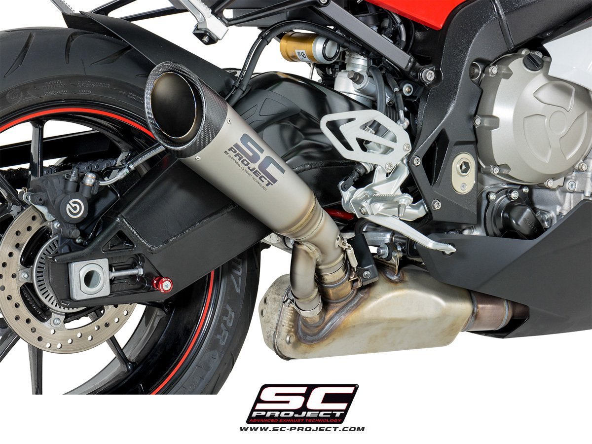 Bmw S1000 RR 2017+ SC Project S1 Slip On Egzoz Titanium
