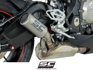 Bmw S1000 RR 2017+ SC Project CR-T Slip On Egzoz Titanium | SC