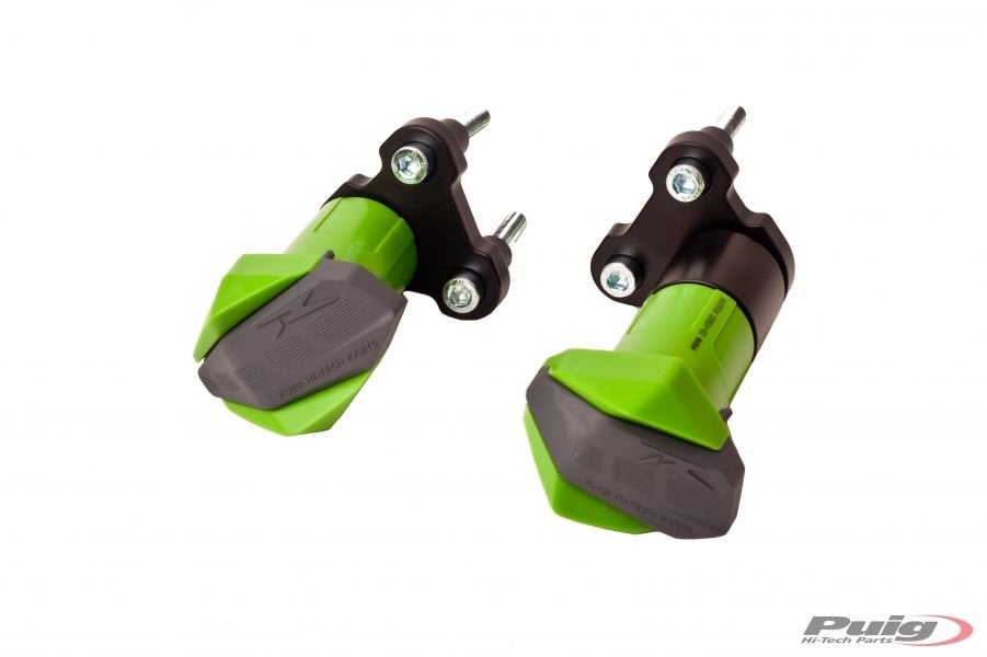 Kawasaki Ninja 300r 2013+ Yeşil Puig Koruma Takozu 6562V | Puig