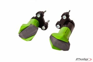 Kawasaki Ninja 300r 2013+ Yeşil Puig Koruma Takozu 6562V | Puig