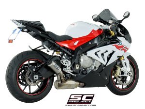 Bmw S1000 RR 2017+ SC Project CR-T Slip On Egzoz Titanium Izgaralı