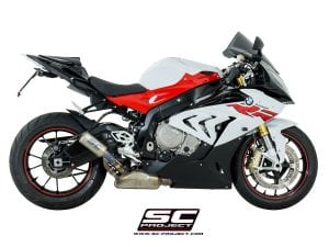 Bmw S1000 RR 2017+ SC Project CR-T Slip On Egzoz Carbon Izgaralı
