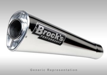 Suzuki Gsx R600 2006-2007 Brock's Paslanmaz Çelik Tüp Egzoz