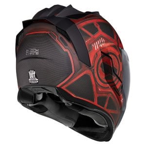 icon Airflite BLOCKCHAIN - RED Kask