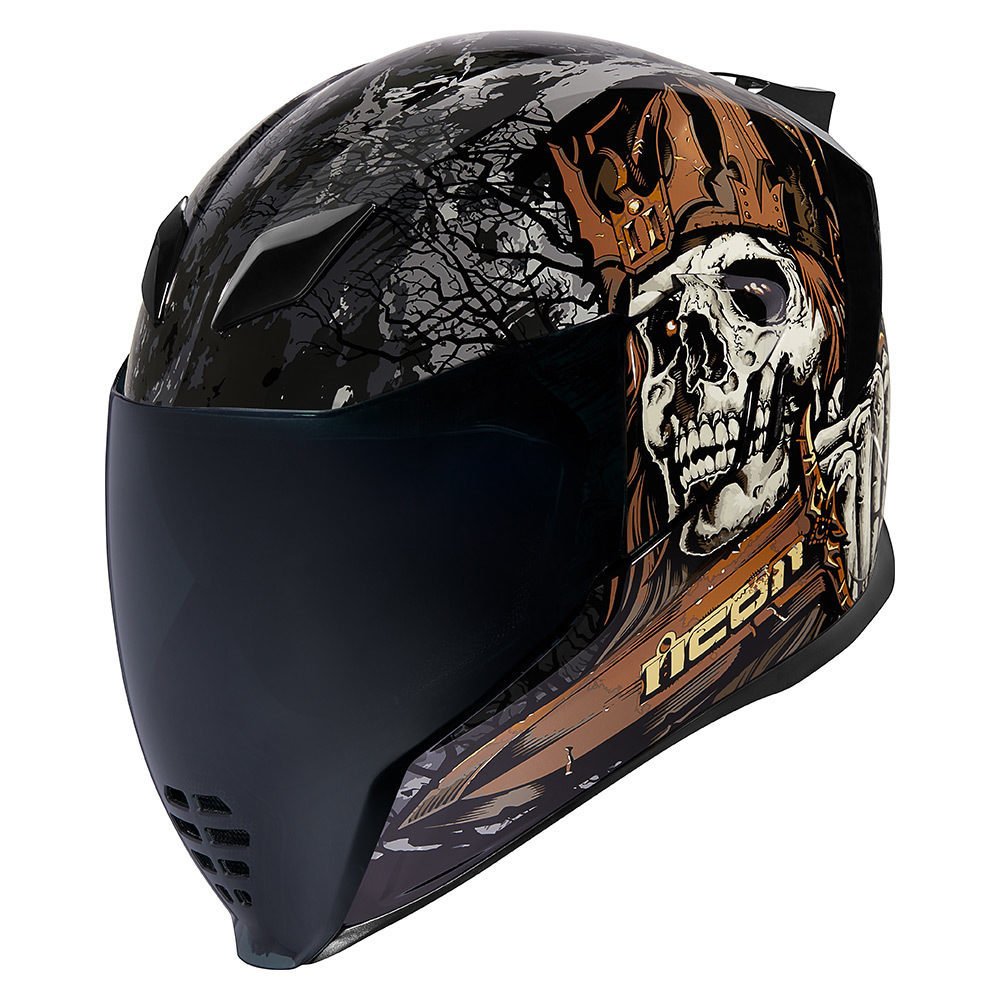 icon Airflite BLOCKCHAIN - RED Kask 2X-Large
