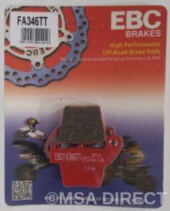 Honda CRF 250 Ebc Organik Arka Fren Balatası-FA346TT