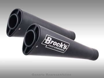 Suzuki Gsx R1000 2007-2008 Brock's Alien Head Siyah Egzoz