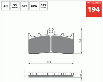 Bmw R1150 Gs Roadstar 01-06 Gold Ön Fren Balatası 194 S3 Serisi