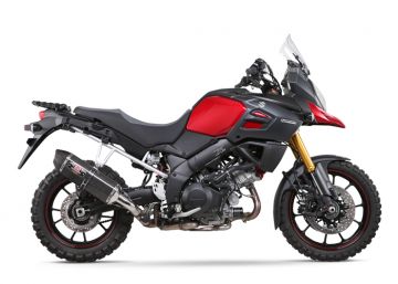 Suzuki V-Strom 2014 Yoshimura R-77 Slip-On Karbon Tüp Egzoz
