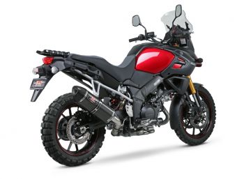 Suzuki V-Strom 2014 Yoshimura R-77 Slip-On Karbon Tüp Egzoz