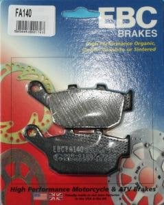 Honda NC 750 14-16 Ebc Organik Arka Fren Balatası-FA140