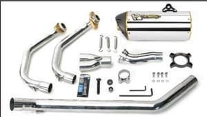 Kawasaki Ninja 250R Two Brothers Aliminyum Full Sistem Egzoz (08-2013)