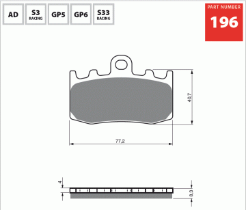 Bmw R1200 Gs Adventure 06-09 Gold Ön Fren Balatası 196 S3 Serisi