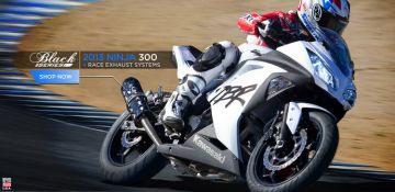 Kawasaki Ninja 300R Two Brothers Karbon Tüp Full Sistem Egzoz (13-2015)