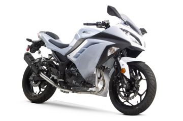 Kawasaki Ninja 300R Two Brothers Karbon Tüp Full Sistem Egzoz (13-2015)