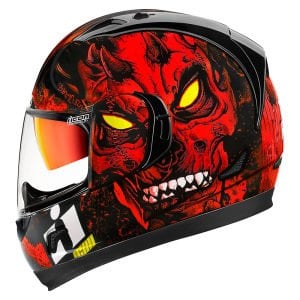 icon Alliance GT The Horror Red Kask