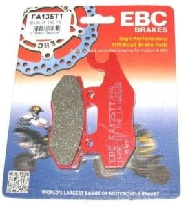Kawasaki KLX 250 09-16 Ebc Organik Ön Fren Balatası-FA135TT