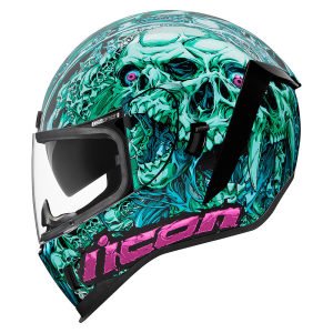 icon Airform PARAHUMAN Black Kask