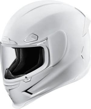 icon Airframe Pro Gloss White Full Face Kask