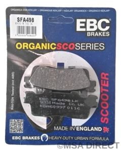 Kawasaki Ninja J 300 14-16 Ebc Arka Fren Balatası-SFA498