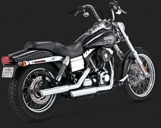 Vance & Hines Street Bob TWIN SLASH 3″ SLIP-ONS Egzoz 16837