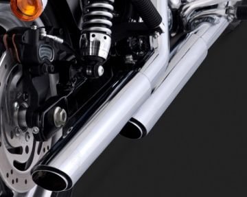 Vance & Hines Street Bob TWIN SLASH 3″ SLIP-ONS Egzoz 16837