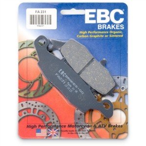 Kawasaki ER-6F 06-16 Ebc Organik Ön Sağ Kaliper Fren Balatası-Fa231
