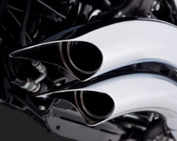Vance & Hines Street Bob BIG RADIUS 2-INTO-2 Krom Egzoz 26061