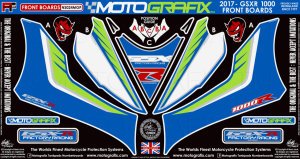 Suzuki Gsx R1000 2017 Model Motografix Damla Sticker