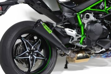 Kawasaki Ninja H2 Brock's Alien Head 2 Siyah Tüp Egzoz