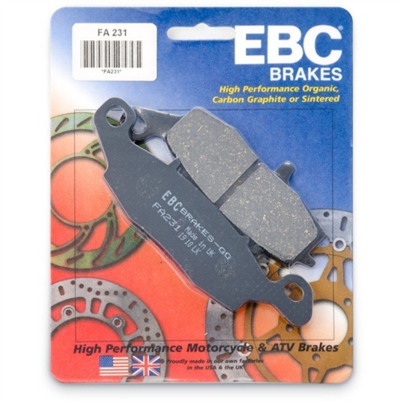 Kawasaki Z750 04-06 Ebc Organik Ön Sağ Kaliper Fren Balatası-Fa231