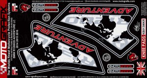 Bmw R 1200 GS Advanture 06-13 Motografix Depo Yan Pad