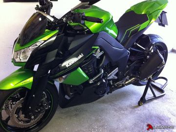 Kawasaki Z1000 2014-2015 Luimoto Koltuk Kılıfı Team Kawasaki