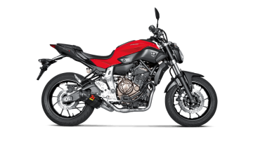 Yamaha MT-07 Akrapoviç Racing Line (Karbon) Tüp Komple Egzoz 2014-15