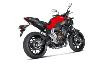 Yamaha MT-07 Akrapoviç Racing Line (Karbon) Tüp Komple Egzoz 2014-15