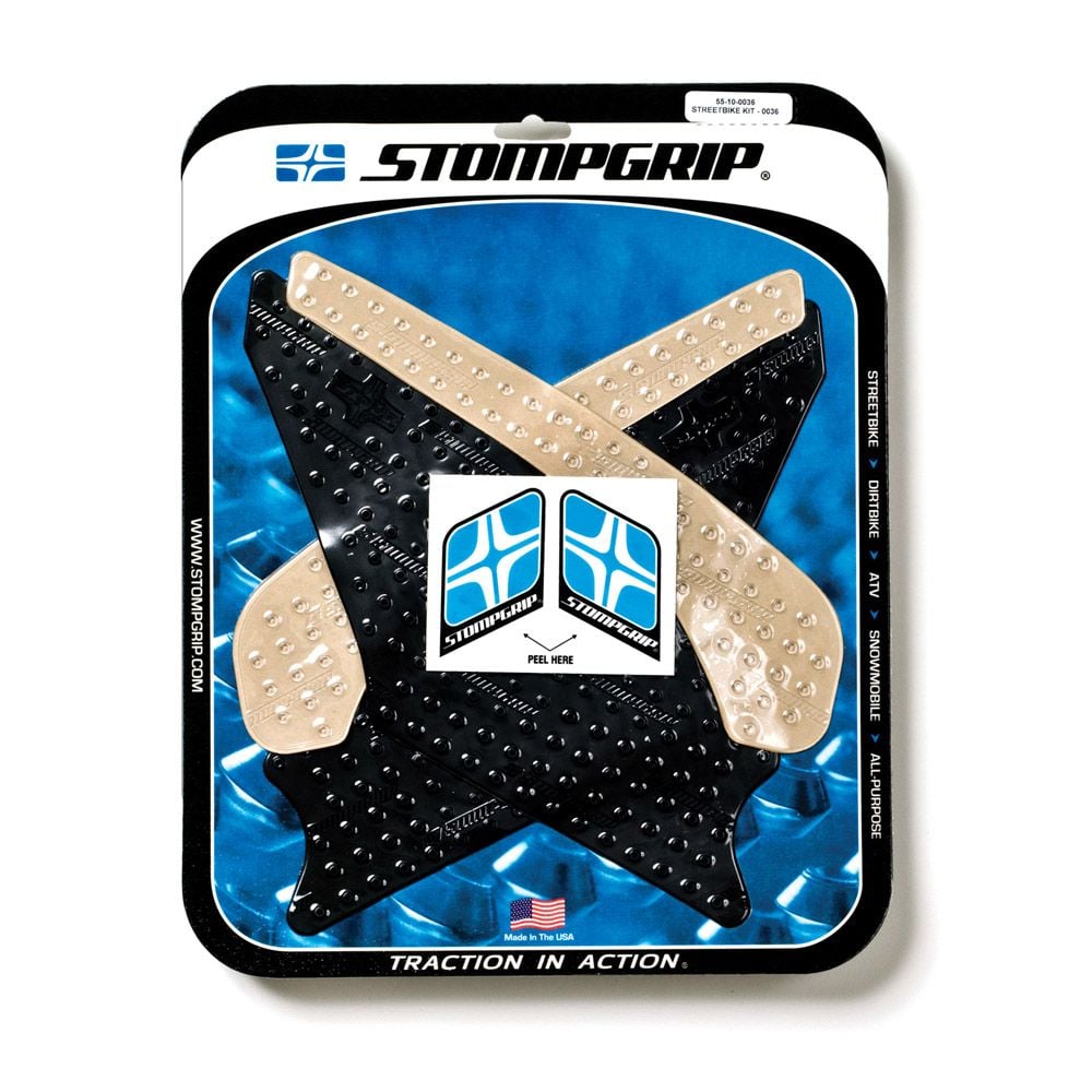 Kawasaki Ninja 250R Şeffaf Stomp Grip (2008-2012)