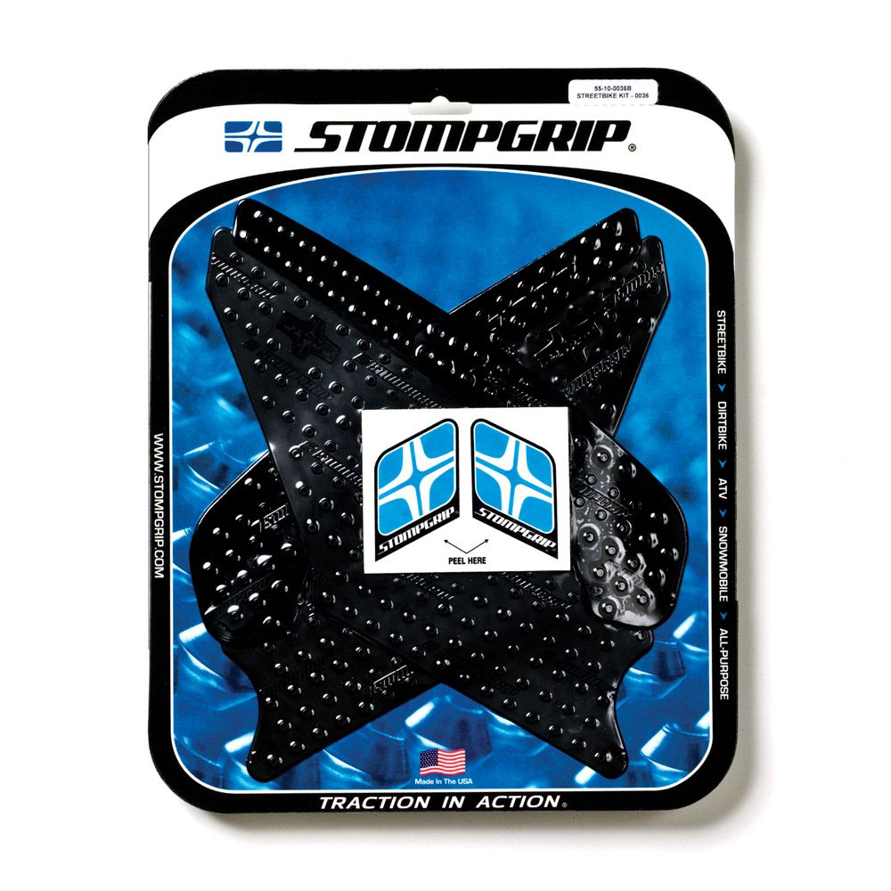 Kawasaki Ninja 250R Siyah Stomp Grip (2008-2012)