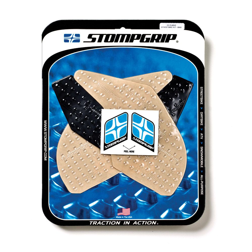Kawasaki Ninja 300R Şeffaf Stomp Grip (2013-2015)