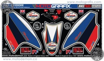 Honda Cbr 1000RR 2012-2014 Model Motografix Damla Sticker