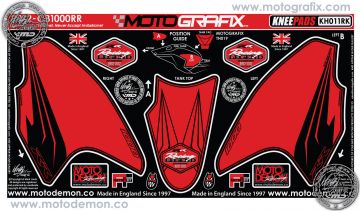 Honda Cbr 1000RR 2012-2014 Model Motografix Damla Sticker