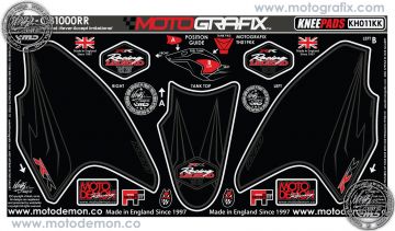 Honda Cbr 1000RR 2012-2014 Model Motografix Damla Sticker