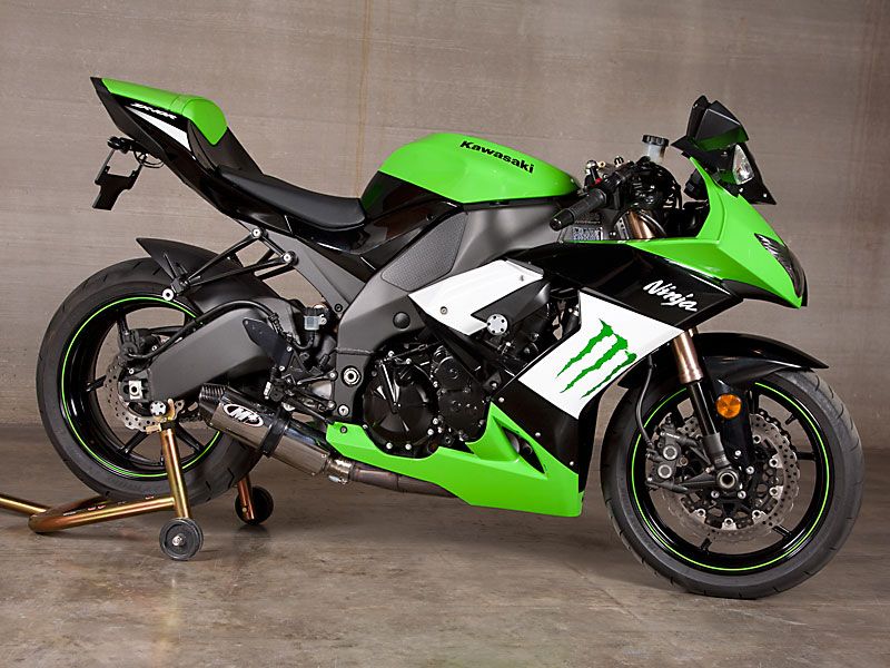 Kawasaki Zx10r 2008-2010 M4 Paslanmaz Çelik Tüp Egzoz