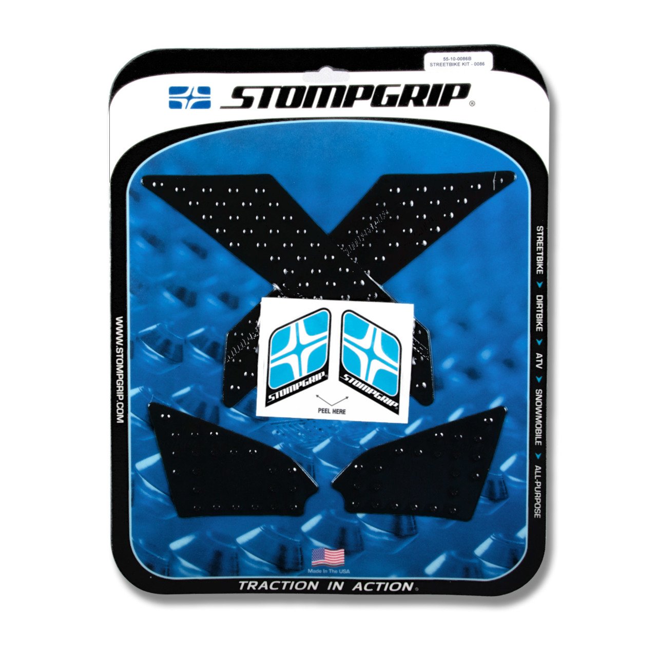 Honda NC 750X Siyah Stomp Grip