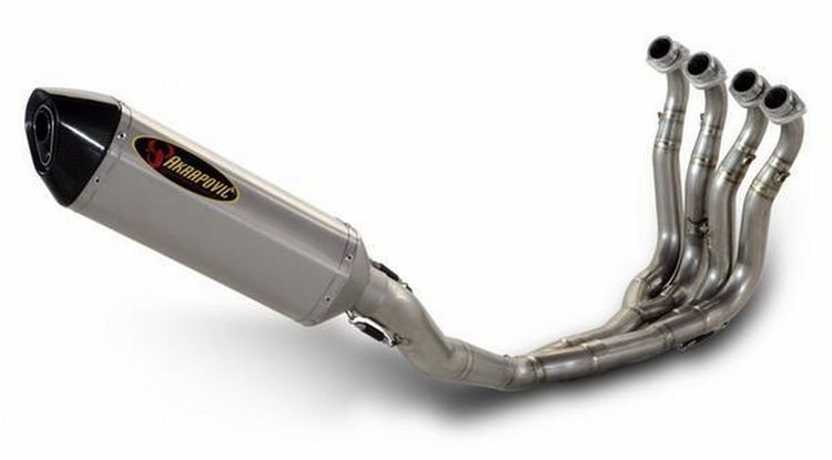 Kawasaki Zx6r Akrapoviç Racing Line Komple Egzoz Titanyum Tüp 2009