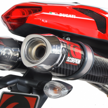 Ducati 1098 S 06-09 Factory Oval Scorpion Performans Egzoz