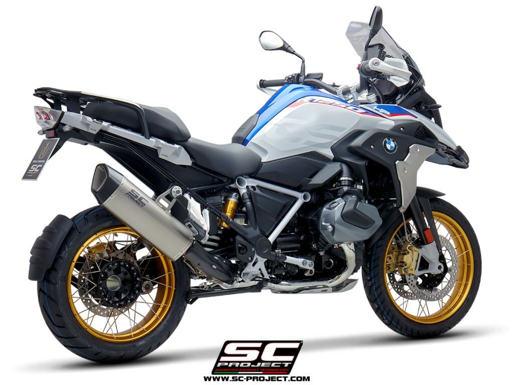 Bmw R1250 GS Advanture SC Project SC1-R GT titanium Egzoz